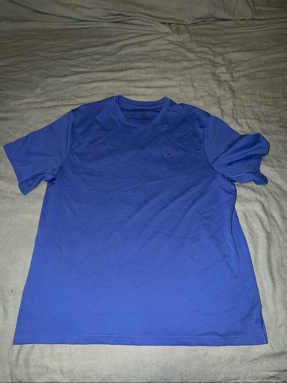 Nike Men’s Blue Short Sleeve Crew Tee